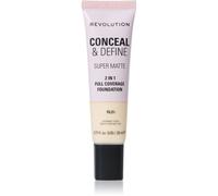 Revolution Conceal & Define fondotinta opacizzante colore F0.2N 23 ml