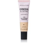 Revolution Conceal & Define fondotinta opacizzante colore F6N 23 ml