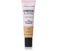 Revolution Conceal & Define fondotinta opacizzante colore F9.7W 23 ml