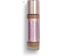Revolution Conceal & Define Foundation, Fondotinta Liquido a Lunga Tenuta Con Fi