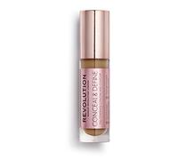 Revolution Conceal & Define Foundation, Fondotinta Liquido a Lunga Tenuta con Finitura Opaca, Vegan & Cruelty-Free, 23ml, F12.5