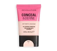 Revolution Conceal & Define Soft Matte Tube Foundation, F0.5C