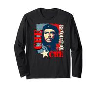 Revolution Ernesto Che Guevara Guerrilla Fighter Maglia a Manica