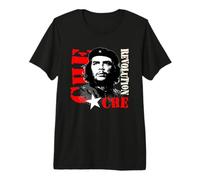 Revolution Ernesto Che Guevara Guerrilla Fighter Maglietta Premium