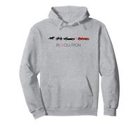Revolution - Evoluzione di Veicoli elettrici Felpa con Cappuccio
