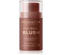 Makeup Revolution Fast Base stick duo per labbra e guance colore Mauve 14 g