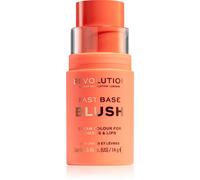 Revolution Fast Base stick duo per labbra e guance colore Peach 14 g
