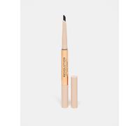 Makeup Revolution Fluffy Brow Filter Duo matita per sopracciglia a doppia punta per fissare e modellare colore Medium Brown 0.12 g