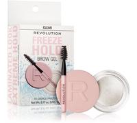 Revolution Freeze Hold gel per le sopracciglia con pennellino 5 g