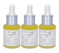 Revolution Haircare 8 4d Restore Olio 3x30 ml