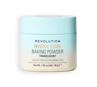 Revolution, Hydra Cool cipria in polvere libera rinfrescante, con acido ialuronico, Vegan & Cruelty-Free, 30 g