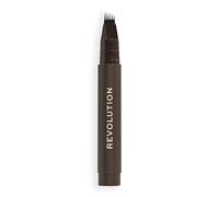 Revolution Instant Brow Hair Pen, Marrone Scuro