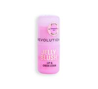 REVOLUTION, Jelly Blush Tinta Labbra E Guance Stick Strawberry Pink, Donna, Rosa, Taglia: FASUL