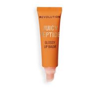 Revolution Juicy Peptide Lip Balm, Balsamo Labbra Idratante con Peptidi, Squalano e Vitamina E, Vegano e Cruelty-Free, 8ml, Peach Bellini Orange