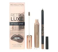 Revolution - Kit per labbra in metallo retrò Luxe