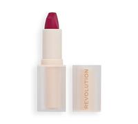 Makeup Revolution London Lip Allure Soft Satin Lipstick rossetto satinato a lunga durata 3.2 g tonalità Material Girl Wine
