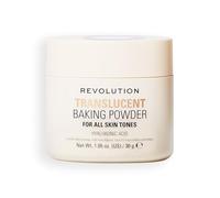 Revolution Loose Baking Powder, Translucent | Cipria Fissante per il Trucco, Copertura a Lunga Tenuta, Opacizza e Riduce la Lucidità, Vegan e Cruelty-Free, 32g