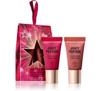 Revolution Juicy Peptide Mini Lip Balm Gift Set, edizione limitata ai gusti festivi Candy Cane & Gingerbread, con peptidi, Vegan & Cruelty-Free