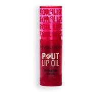 Revolution Pout Lip olio labbra effetto idratante colore Cherry Red 3 ml