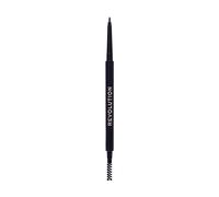 Revolution Precise Brow Pencil, Matita Sopracciglia a Doppia Estremità con Scovolino per Sopracciglia Precise e Definite, Ebony, 0,5 g