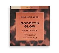 Revolution Pro - *Goddess Glow* - Illuminante e abbronzante in polvere Shimmer Brick - Afterglow