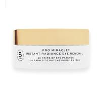 Revolution Pro Miracle Instant Radiant Eyes Renewal Patches - Patch contorno occhi idratanti e rinfrescanti con collagene e caffeina, Vegan & Cruelty-Free