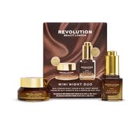 Revolution Pro Miracle Mini Night Duo, siero & crema al collagene | Mini siero notte & crema notte al collagene vegan, regalo per lei