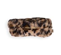 Revolution Pro Miracle Skincare Headband Leopard Print, Fascia viso leopardata per detersione & make-up