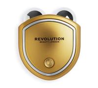 Revolution Pro Miracle Teddy Toner Dispositivo viso EMS vibrazione, Oro | Formato tascabile, 3 livelli di intensità, sensore intelligente della pelle, per una pelle più tonica e rassodata