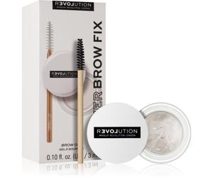 Revolution Relove Power Brow gel per le sopracciglia con pennellino colore Clear 3 ml