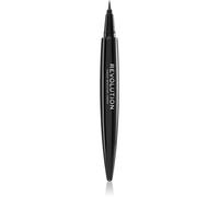 Revolution Renaissance Flick eyeliner liquidi in penna Brown 0.8 g