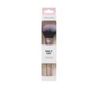Revolution Bake It Easy Powder Brush, Pennello cipria multiuso per polveri libere & compatte, vegano