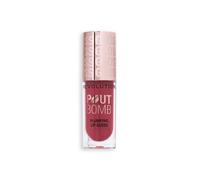 Revolution Beauty, Gloss Volumizzante Pout Bomb, Brillante con Acido Ialuronico & Peptidi, Vegano & Senza Crudeltà, Rosa Mauve Selvaggio