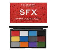 Revolution SFX - Tavolozza per pittura viso, 12 x 1 g