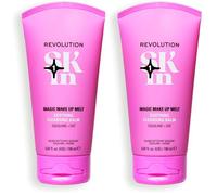Revolution SKin, Makeup Mellow Soothing Cleansing Balm, Balsamo Detergente Lenitivo per Trucco Waterproof, Vegano e Cruelty-Free, 150ml (Confezione da 2)