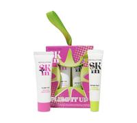 Revolution Skin Plump It Up Gift Set, con crema Plump-Tide e balsamo labbra Peptide Pout, formato da viaggio, Vegan & Cruelty-Free