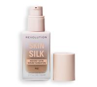 Revolution Skin Silk Serum Foundation, F12C Toni di Pelle Abbronzati