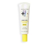 Revolution Skin, Sunray Glow crema solare viso SPF 50+, formula leggera non grassa con vitamina C, Vegan & Cruelty-Free, 50 ml