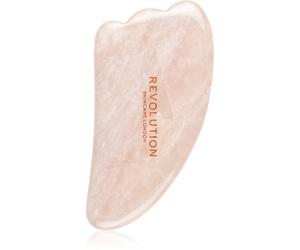 Revolution Skincare Gua Sha Rose Quartz attrezzi per i massaggi per il viso 1 pz