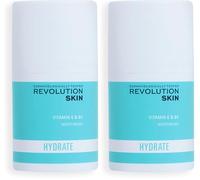 Revolution Skincare London Idratante per il Viso, per Pelli Secche e Ruvide, Contiene Vitamina E e B3, Vegano e Cruelty-Free, 50ml (Confezione da 2)