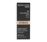 Revolution Skincare London, siero all'acido ialuronico, rimpolpa, ammorbidisce e idrata la pelle, soluzione al 2%, siero viso leggero, senza profumo, 30 ml