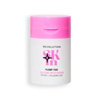 Revolution SKin, Plump-Tide Soothing Moisturiser, Crema Viso Calmante con Peptidi e Acido Ialuronico, Vegana e Cruelty-Free, 50ml