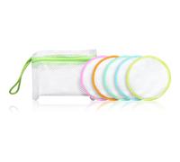 Revolution Skin Microfibre Cleansing Rounds, Confezione 7 dischetti struccanti riutilizzabili in microfibra
