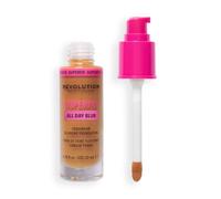 Revolution Superfix Blur Longwear Foundation, F9.5NC, per carnagioni da medie ad abbronzate, 23 ml