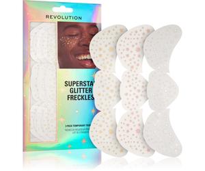 Revolution Superstar Glitter Freckles adesivi per il viso 3 pz