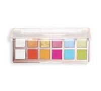 Revolution - The Vibrant Icon Brights Palette Ombretti 8.4 g Verde unisex