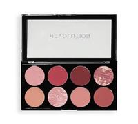 Revolution, Ultra Blush Palette, 8 Tonalità di Blush Shimmer e Matte, Formula in Polvere Facile da Sfumare, Vegan & Cruelty-Free, Sunset Burst, 1.6g