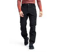 RevolutionRace Cyclone 3L Shell Pants da Uomo, Pantaloni Impermeabili con Riflettori Recco per l'escursionismo, Black, XL