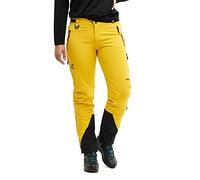 RevolutionRace Cyclone Rescue Pants, Pantaloni da Donna, Aerata e Impermeabile per Trekking e Altre attività all'Aria Aperta, Yellow, L