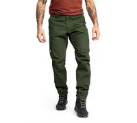 RevolutionRace Outdoor Basic Pants da Uomo, Pantaloni da Trekking per Tutte Le attività All'aperto, Forest Green, M